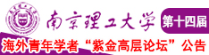 男人肏女人的真实视频南京理工大学第十四届海外青年学者紫金论坛诚邀海内外英才！